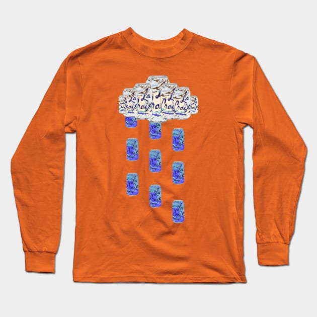 Raining La Croix Long Sleeve T-Shirt by jeremiahm08